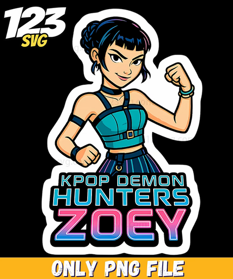 kpop demon hunters cake, kpop demon hunter characters, kpop demon hunters game - 123SVG Store