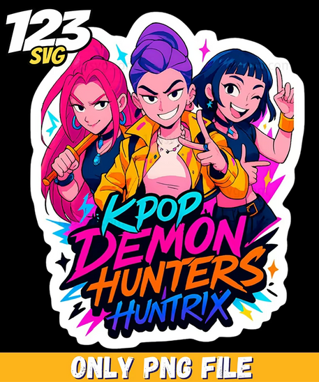 kpop demon hunters characters names, kpop demon hunter characters, kpop demon hunters character list - 123SVG Store