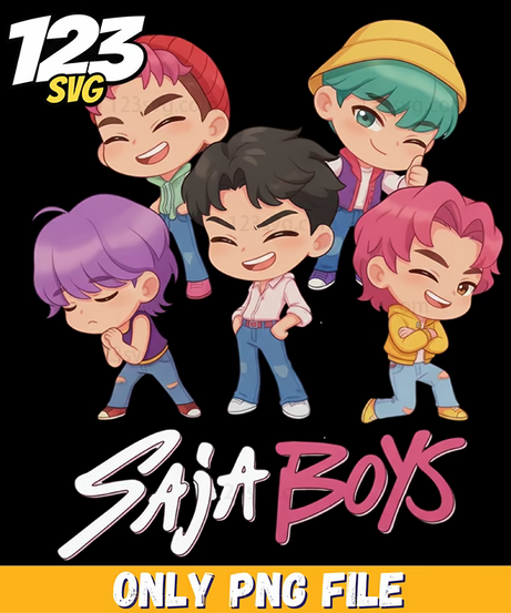 kpop demon hunters funny faces, kpop demon hunters, funny kpop demon hunter - 123SVG Store