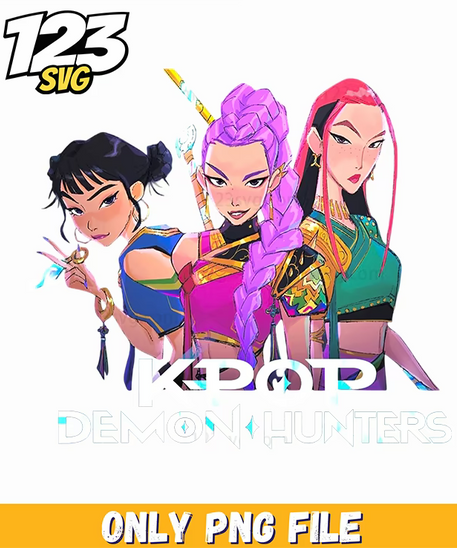 kpop demon hunters png, kpop demon hunters, kpop demon hunters png - 123SVG Store