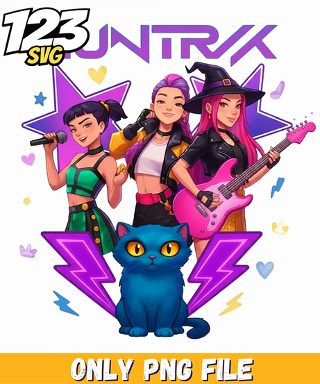 kpop demon hunters png, korean idol hunters png, kpop demon hunters png - 123SVG Store