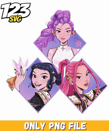 kpop hunters kpop hunters rumi png, kpop demon hunter png, kpop demon hunter png - 123SVG Store