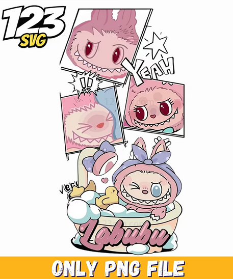 labubu aesthetic collage art png, cute aesthetic collage png, art collage aesthetic pngs - 123SVG Store