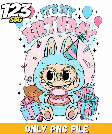 labubu birthday cupcake png, labubu birthday cupcake, labubu birthday png cupcake - 123SVG Store