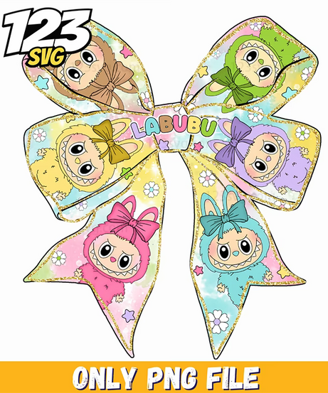 labubu bow bundle, kpop bows and accessories, bow and arrow labubu - 123SVG Store