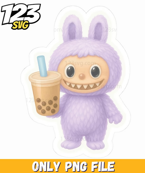 labubu bubble tea sticker png, bubble tea sticker png free, bubble tea stickers png - 123SVG Store