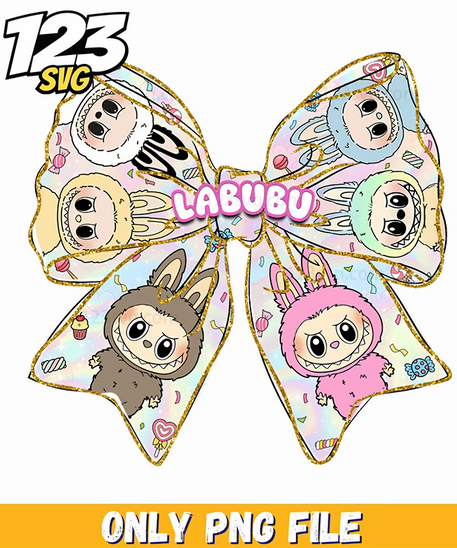 labubu butterfly bow png, labubu butterfly bow png download, labubu butterfly bow png transparent - 123SVG Store