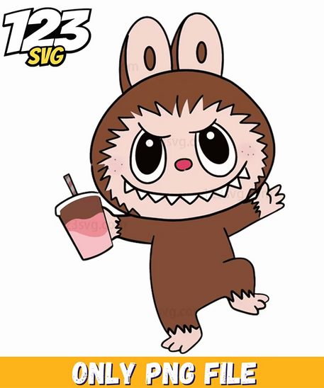 labubu coffee lover png, labubu coffee lovers, coffee lover labubu - 123SVG Store