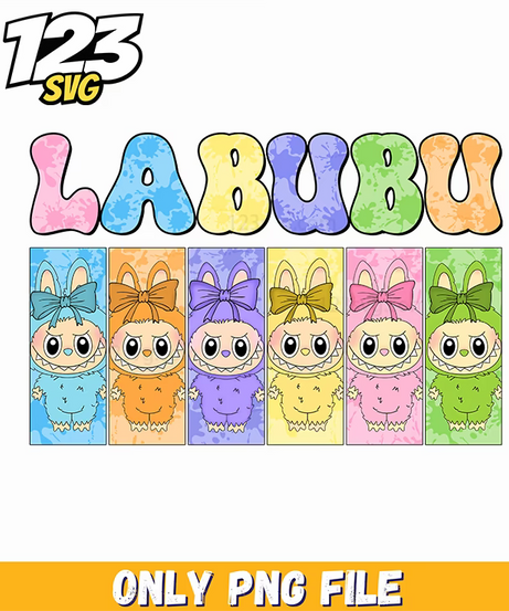 labubu color grid png, labubu color palette, color grid template png - 123SVG Store