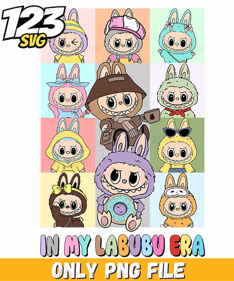 labubu era collage png, labubu era collage, labubu collage era - 123SVG Store