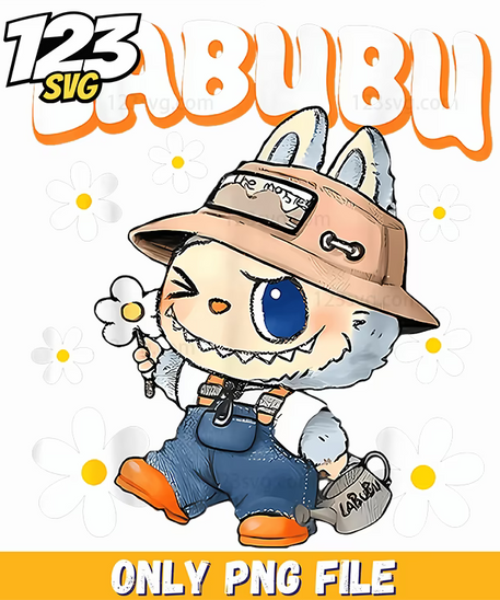 labubu farmer aesthetic png, rustic farm png, farm aesthetic png - 123SVG Store