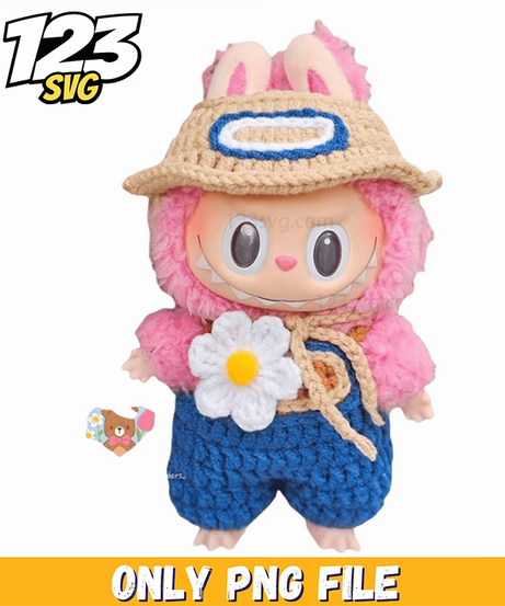 labubu flower farmer png, labubu flower farmer, flower farmer png - 123SVG Store