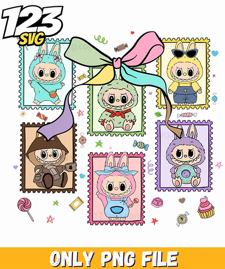 labubu photo collage png, labubu photo collage maker, labubu photo collage free - 123SVG Store