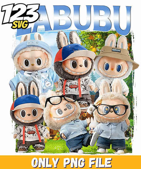 labubu plush bundle png funny, labubu plush funny, labubu plush png - 123SVG Store