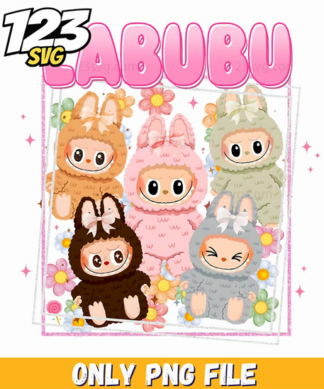 labubu poster collage png, poster collage maker, labubu poster collage - 123SVG Store