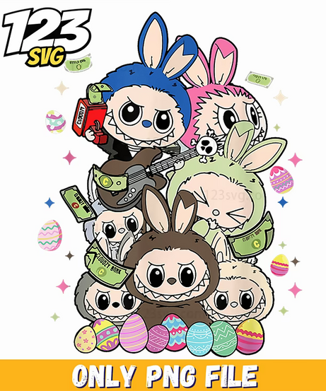 labubu punk rock collage png funny, punk rock collage funny, funny punk collage - 123SVG Store