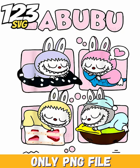 labubu sleepy comic strip png, labubu sleepy comic strip, labubu comic strip sleepy - 123SVG Store
