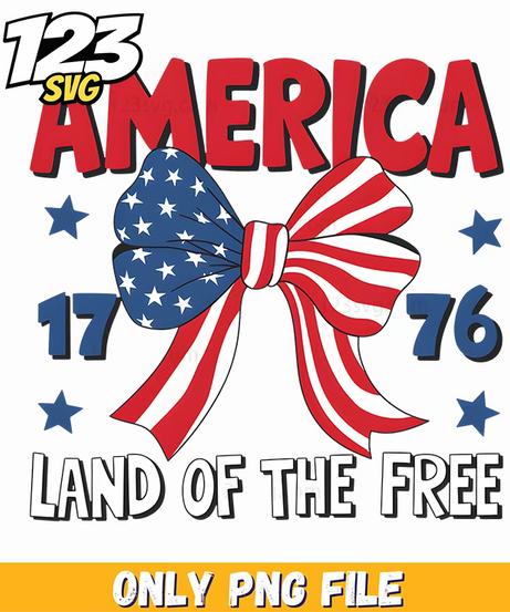 land of the free stars png, american flag free download, trump with american flag svg - 123SVG Store