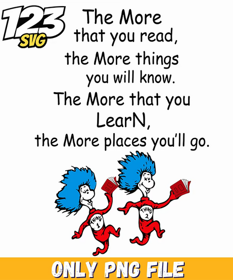 learn more places youll go png, oh the places youll go png, more places youll go - 123SVG Store
