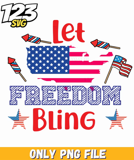 let freedom bling us map flags stars png, us map flags with stars, america map flags with stars - 123SVG Store