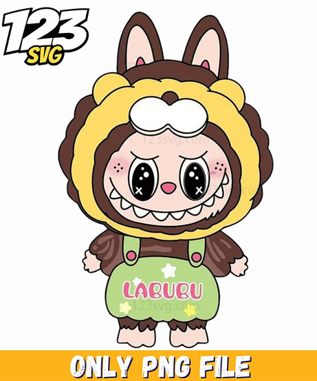 lion hoodie labubu png, labubu hoodies, labubu lion hoodie - 123SVG Store