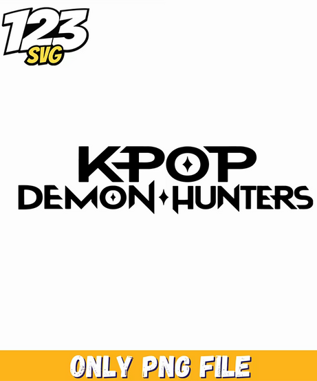 logo k pop demon hunters, kpop demon hunters png, kpop demon hunters png - 123SVG Store