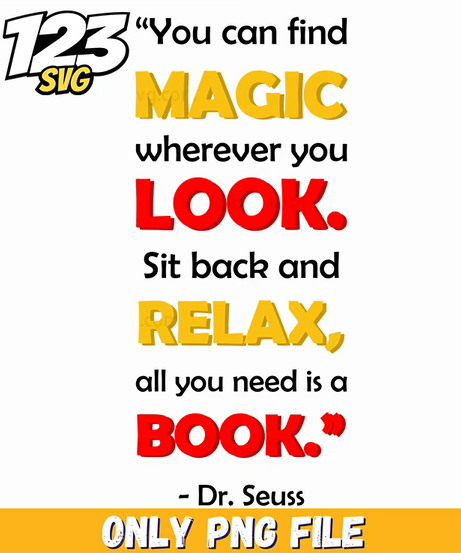 look sit back relax quote dr seuss png, christmas demon hunter png, demon hunter png - 123SVG Store