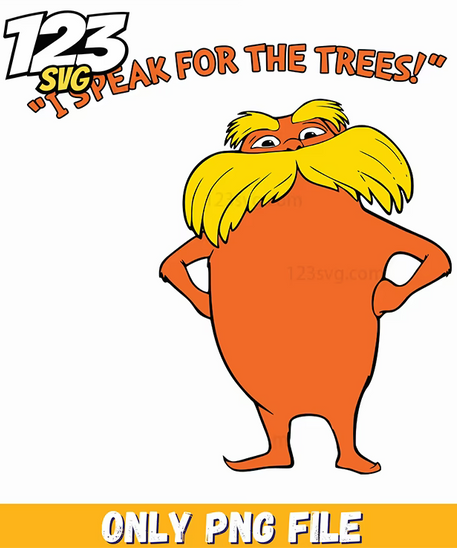 lorax cartoon standing dr seuss png, kpop bands cartoon png, kpop band cartoon png - 123SVG Store