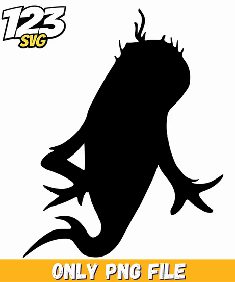 lorax shadow silhouette dr seuss png, dr seuss characters valentine's day png, dr seuss characters png - 123SVG Store
