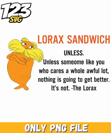 lorax unless someone cares dr seuss png, dr seuss characters png, dr seuss characters valentine's day png - 123SVG Store