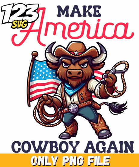 make america cowboy again bull png, valentines is a bunch of bull, easter wanna dye eggs - 123SVG Store