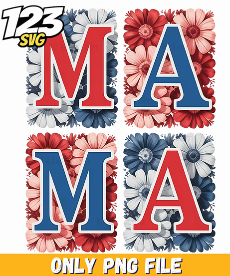 mama floral checkerboard block letters png, easter themed minnie mouse floral png, minnie and daisy fall floral png - 123SVG Store