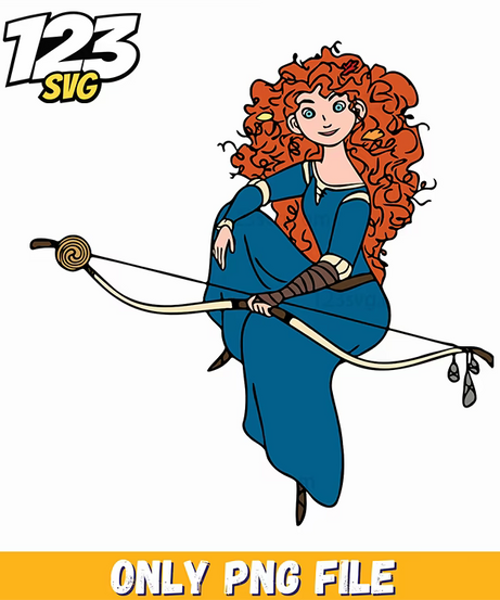 merida coloring pages, princess merida coloring pages, merida printable coloring pages - 123SVG Store