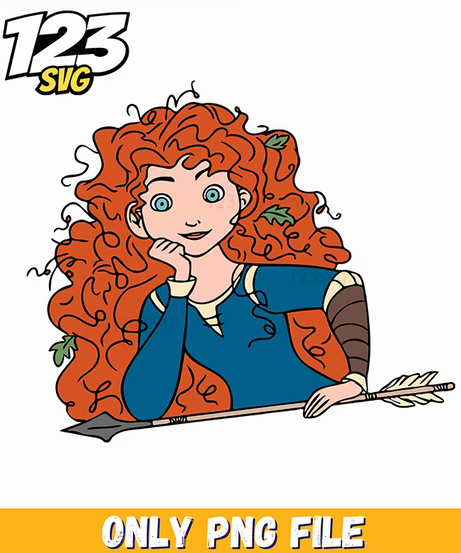 merida ears, merida princess ears, merida archer ears - 123SVG Store