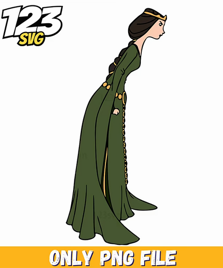 merida png, merida princess, merida fairy tale - 123SVG Store