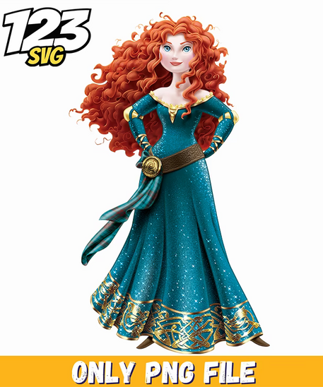 merida printable, merida coloring pages, merida disney princess coloring - 123SVG Store