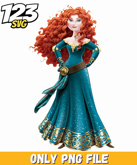 merida printable, merida coloring pages, merida disney princess coloring - 123SVG Store
