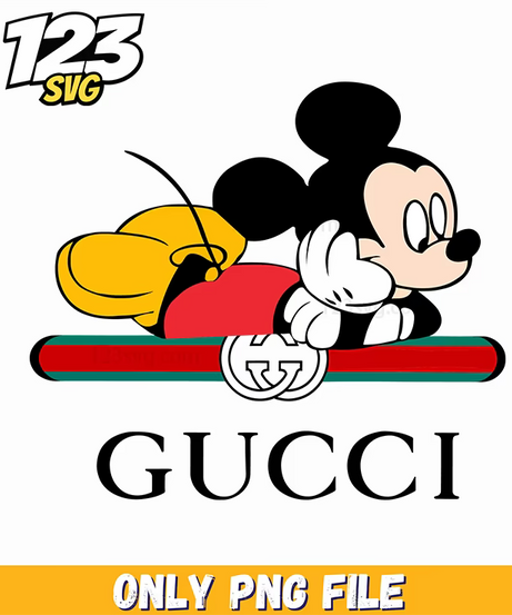 mickey gucci logo png, mickey mouse gucci, kpop bands gucci logo - 123SVG Store