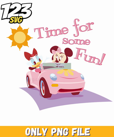 minnie mouse car png, mickey and minnie on car Png, minnie mouse car - 123SVG Store