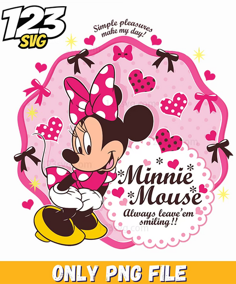 minnie mouse pink png, minnie mouse pink chrismas png, minnie mouse pink chrismas png - 123SVG Store