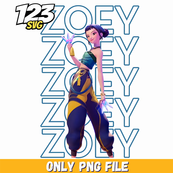 mira rumi zoey png, kpop hero team png, cartoon fighter png - 123SVG Store