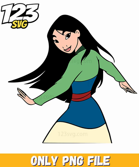 mulan poster, disney mulan poster, mulan movie poster - 123SVG Store