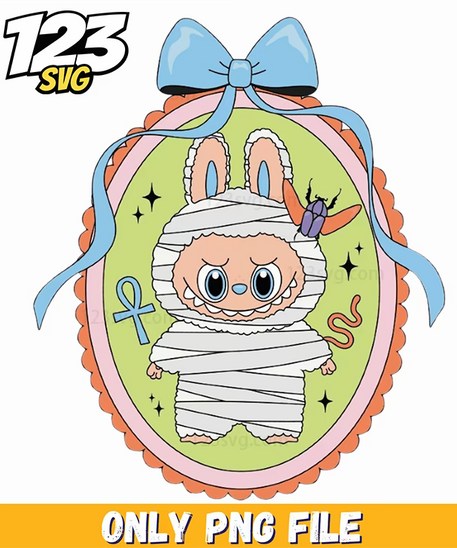 mummy halloween frame png, halloween mummy png, mummy halloween clipart - 123SVG Store
