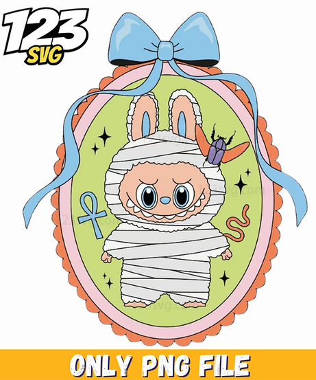 mummy halloween frame png, halloween mummy png, mummy halloween clipart - 123SVG Store