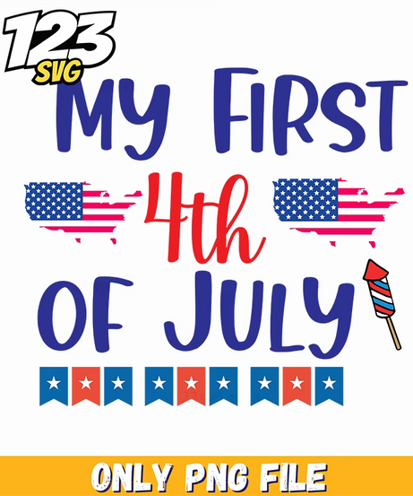 my first 4th of july us maps rocket bunting png, fourth of july us map, 4th of july us maps rocket bunting - 123SVG Store