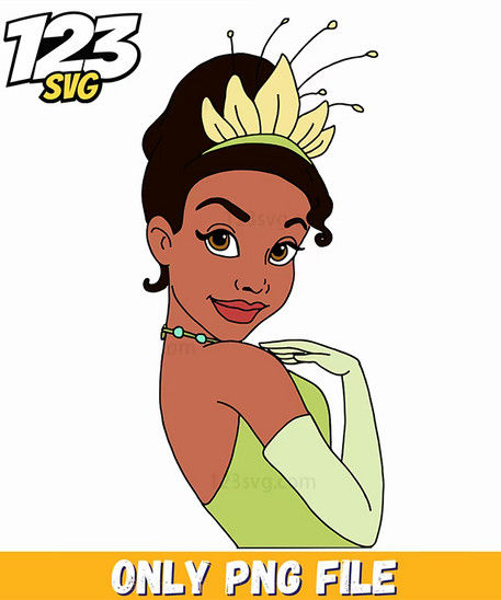 naveen and tiana, tiana and naveen, naveen tiana princess and the frog - 123SVG Store