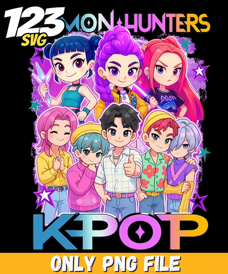 new jeans kpop design, kpop demon hunter png, bad bunny png - 123SVG Store