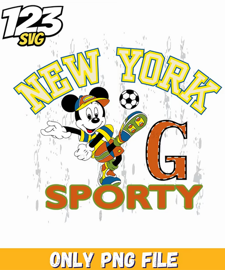 new york mickey png, new york mickey, new york giants mickey - 123SVG Store
