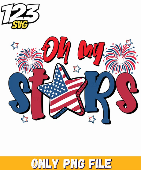 oh my stars patriotic flag badge png, we are all turning point png, charlie kirk book png - 123SVG Store