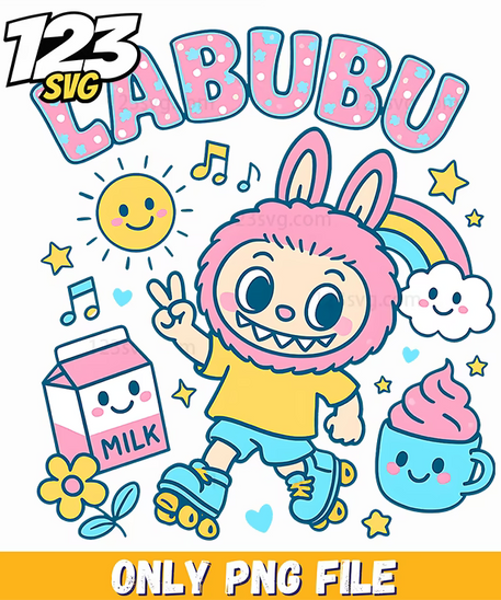 pastel aesthetic labubu png, labubu pastel aesthetic, labubu pastel aesthetic art - 123SVG Store